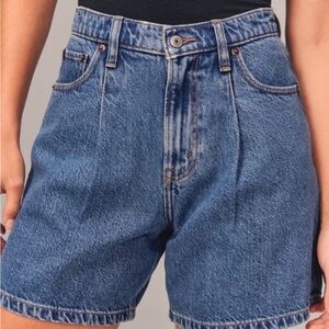 Abercrombie & Fitch Blue Jean Shorts